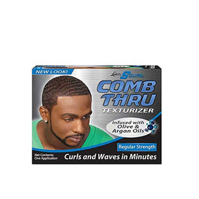 Texturizador Para El Cabello - Luster Scurl Comb Thru Kit - Regular - Cabellos Rizados - 1 Application - Cosmetics Afro Latino
