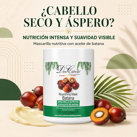Don Cabello Mascarilla Capilar Nutritiva con Aceite de Batana 1000 ml