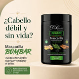 Don Cabello Bombar Mascarilla Preventiva de Caida con Romero, Canela Y Jengibre 1kg