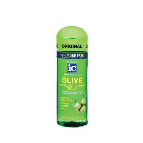 ic INTER CELLULAR - OLIVE - MOISTURIZING SHINE - SERUM - 6 OZ - 178ml - Cosmetics Afro Latino