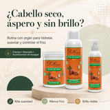 Pack Hidratación Intensa Con Keratina Y Aceite De Argán - Don Cabello
