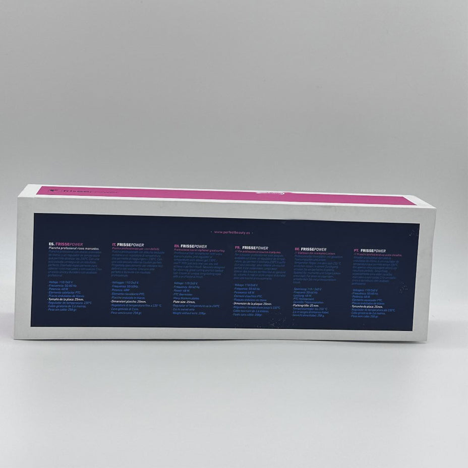 Perfect Beauty - Frisse Power - Rizos Marcados Placa - 25mm - Plancha De Pelo - Cosmetics Afro Latino