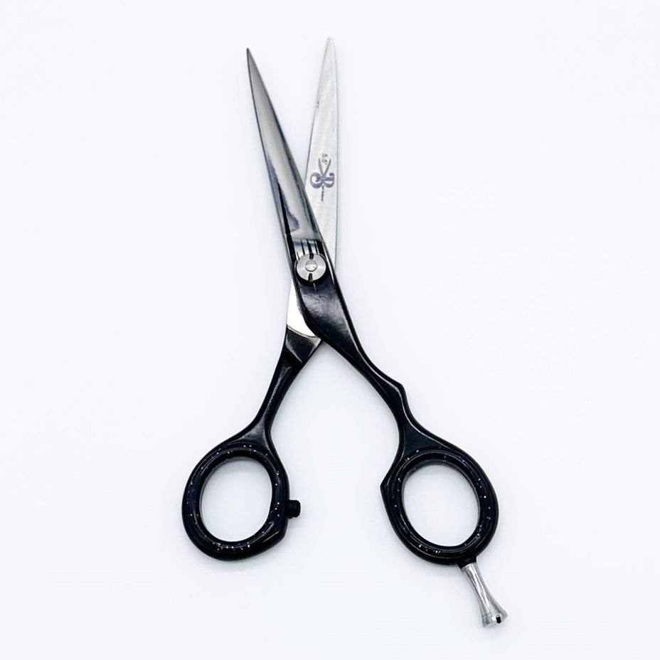 Silver and Black - Hairdressing and Styling Scissors