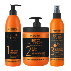 Pack Prosalon Botox Therapy Antiedad – Restauración Capilar Profesional para Cabello Dañado - Cosmetics Afro Latino