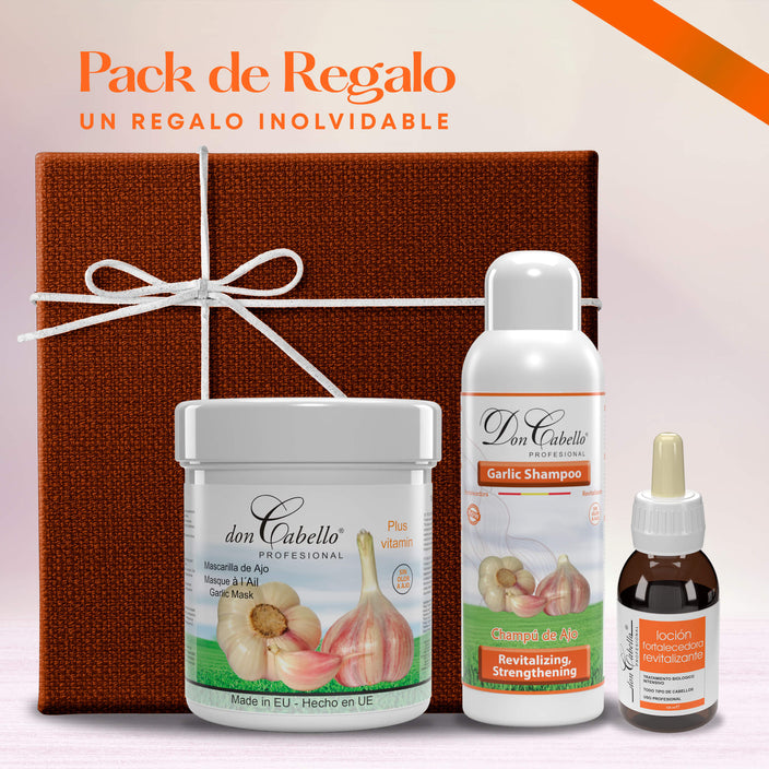 Pack Revitalizante Fortalecedor Con Extracto De Ajo - Don Cabello