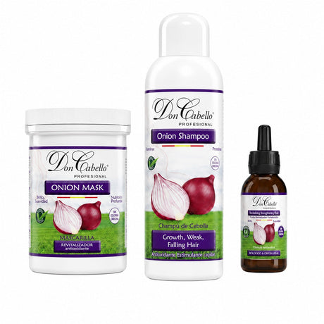 Pack Anticaida Intensivo Cebolla Roja Don Cabello