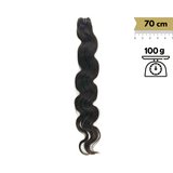 Pelo Cosido Ondulado Remy Virgin 28 Pulgada 70 cm