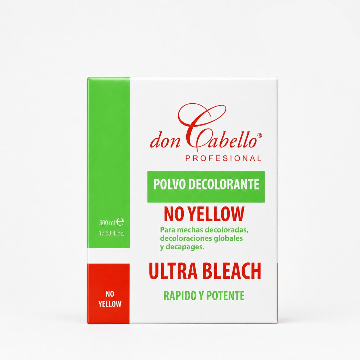 Don Cabello - Bleaching Powder - No Yellow - Ultra Bleach - 500 Ml