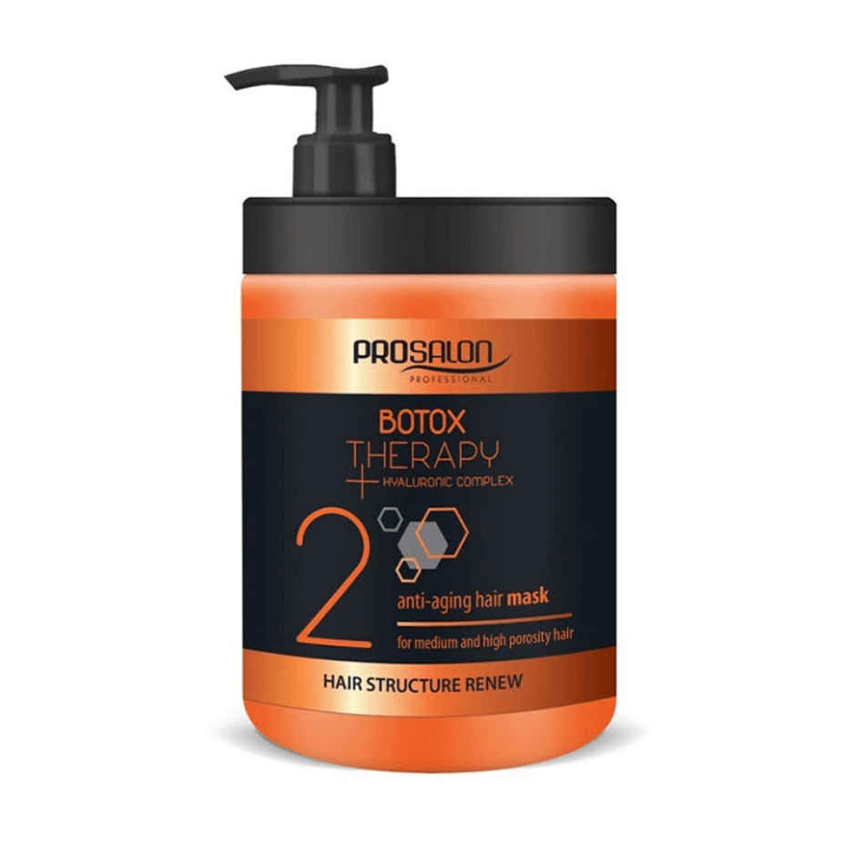 Prosalon - Mascarilla Capilar Botox Therapy Antiedad - 1000 gm - Cosmetics Afro Latino
