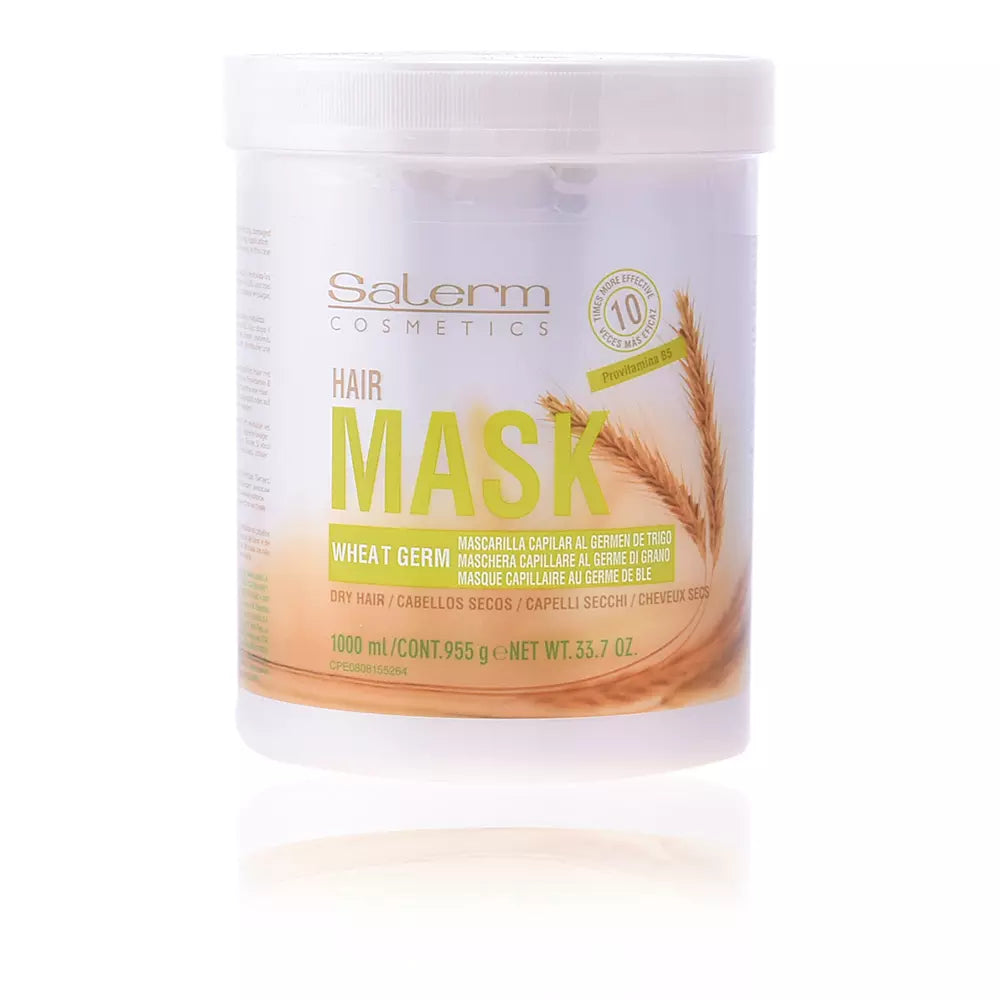 Salerm - Hair Mascarilla Germen Trigo -1000 Ml - Cosmetics Afro Latino