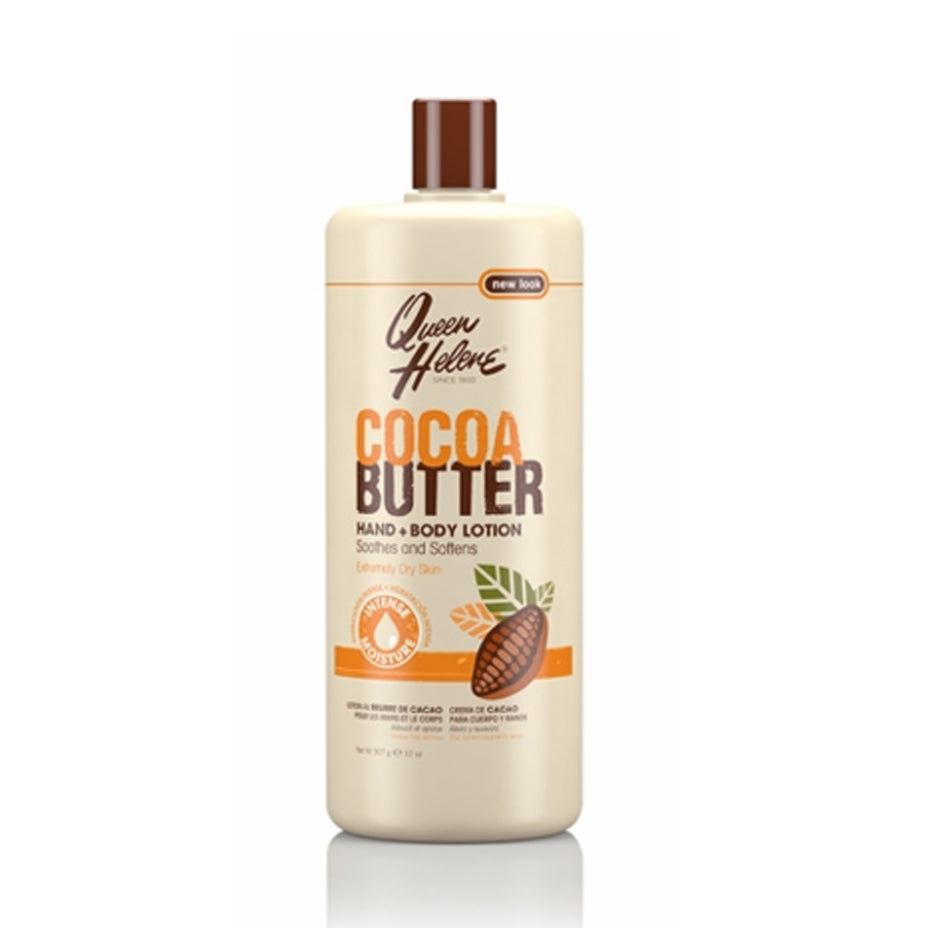 Queen Helene - Cocoa Butter - Hand and Body - Lotion - 32oz - 907gm - Cosmetics Afro Latino