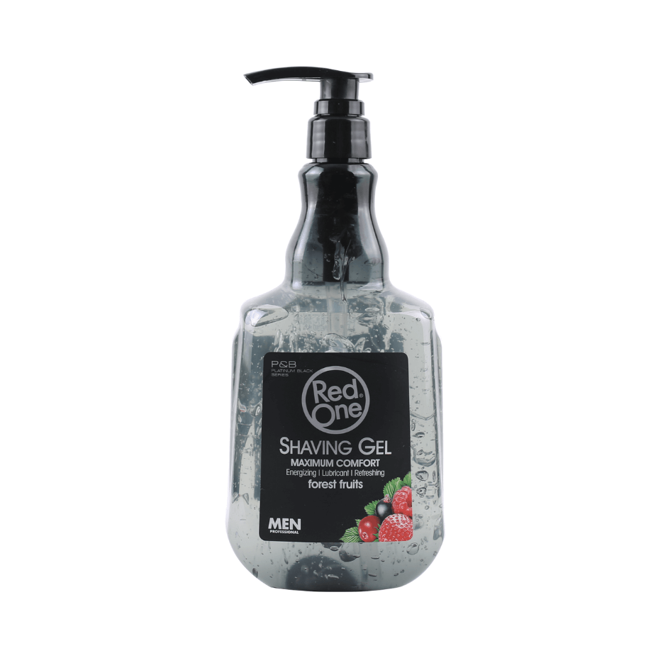 RedOne - Gel de Afeitado Transparente Frutas del Bosque 1000 ml