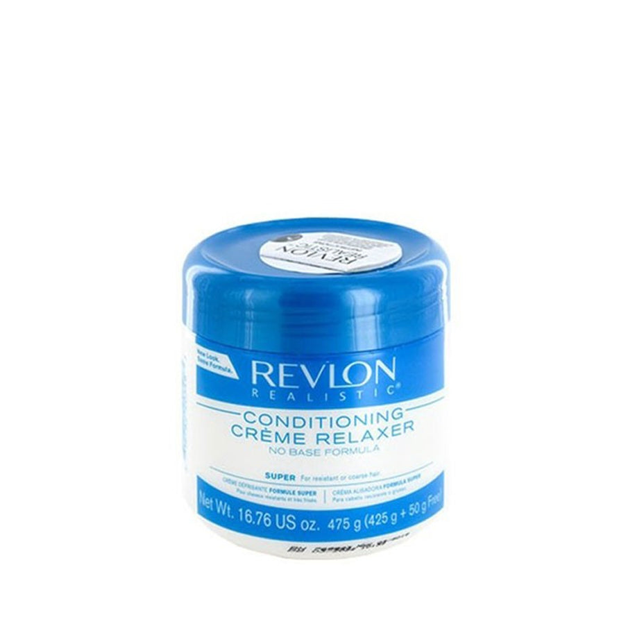 Revlon - Realistic Conditioning Creme - Relaxer No Base - Super - 425gm - Cosmetics Afro Latino