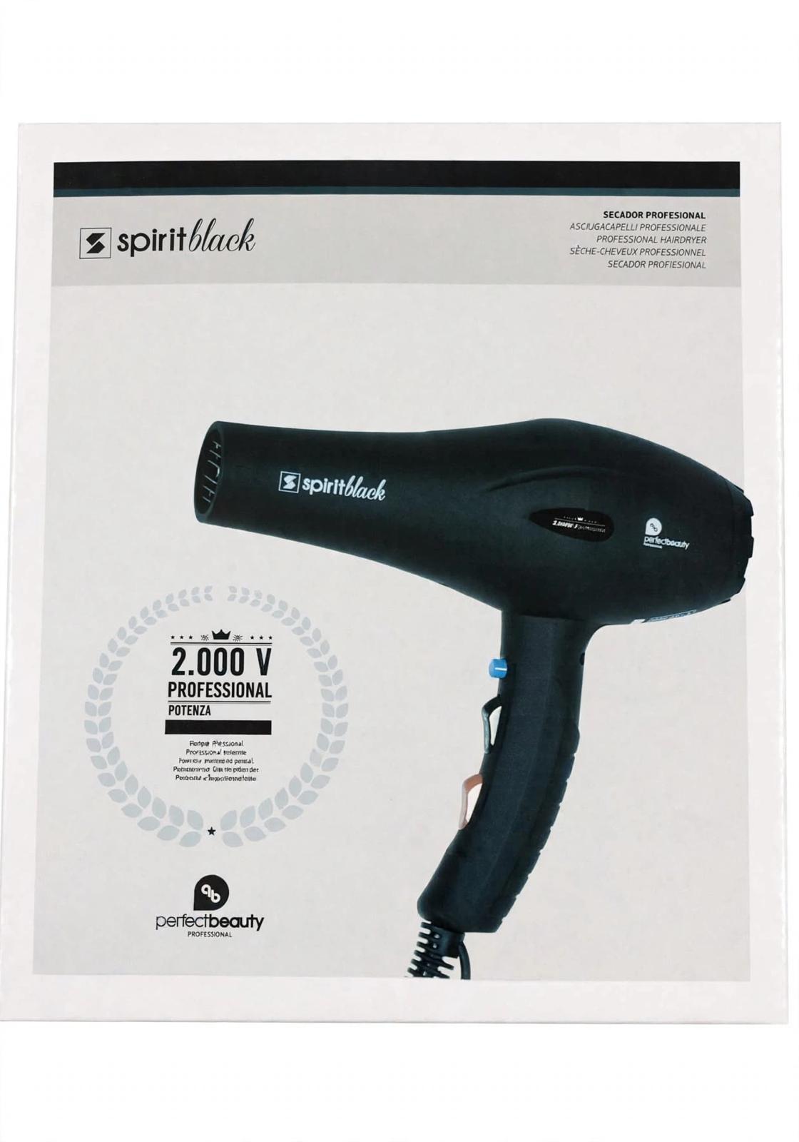 SECADOR PROFESIONAL SPIRITBLACK 2.000 W