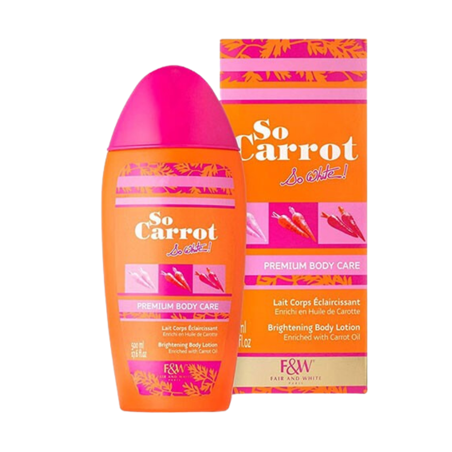 Locion - So Carrot So White Permium Body Care - Fair & White - 500ml