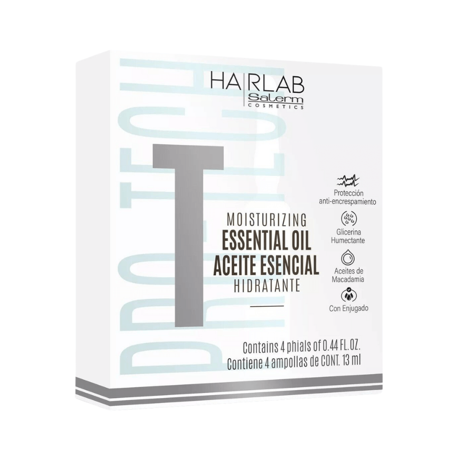 Salerm Hair Lab - Aceite Esencial Hidratante - 4x13 Ml - Cosmetics Afro Latino