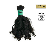 Loose Curly Remy Virgin 8 Inch 20cm