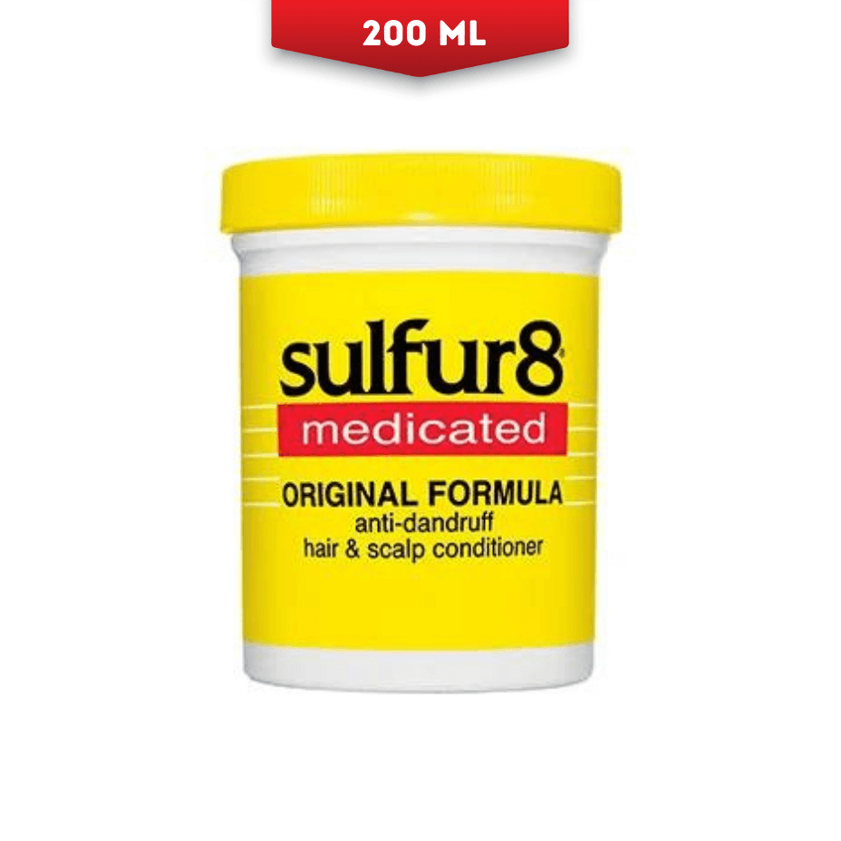 Sulfur-8 - medicated - Original Formula - Hair and Scalp - Conditioner - 7.25 Ounce - 205gm
