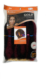 EXTENSIONES DE CABELLO NOBLE GOLD – KINKY BULK 6 P1B/BG