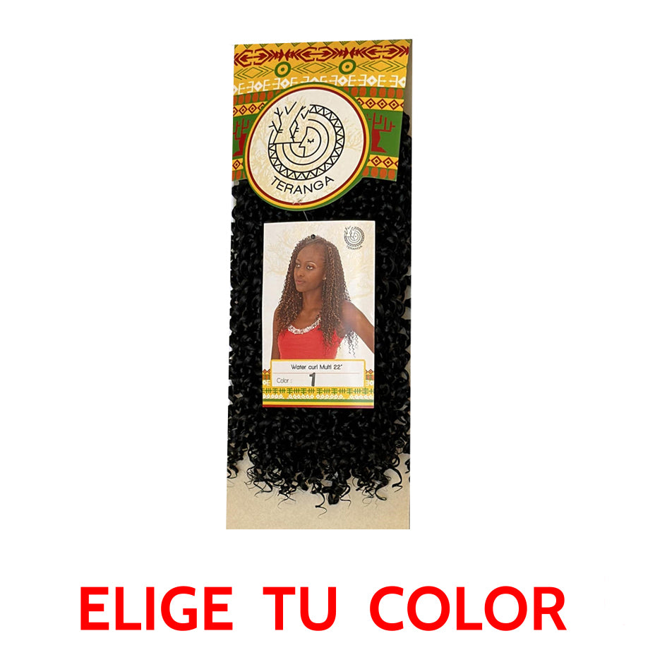 Teranga - AguaCurls - Water Curl Multi 22'' - Hair Extensions