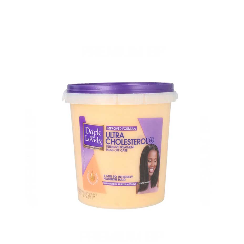 DARK AND LOVELY-ULTRA CHOLESTEROL PLUS INTENSIVE TREATMENT-900gm - Cosmetics Afro Latino
