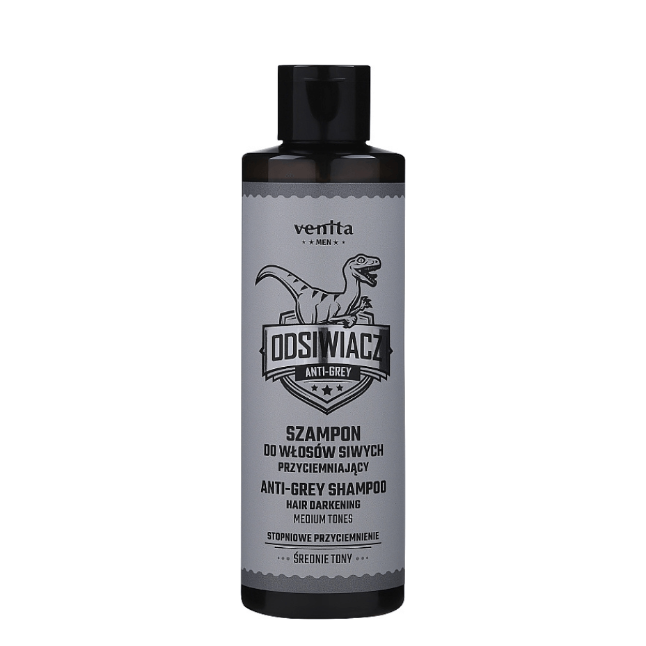 Venita - Gray Darkening Shampoo, Medium Tones - 200 Ml