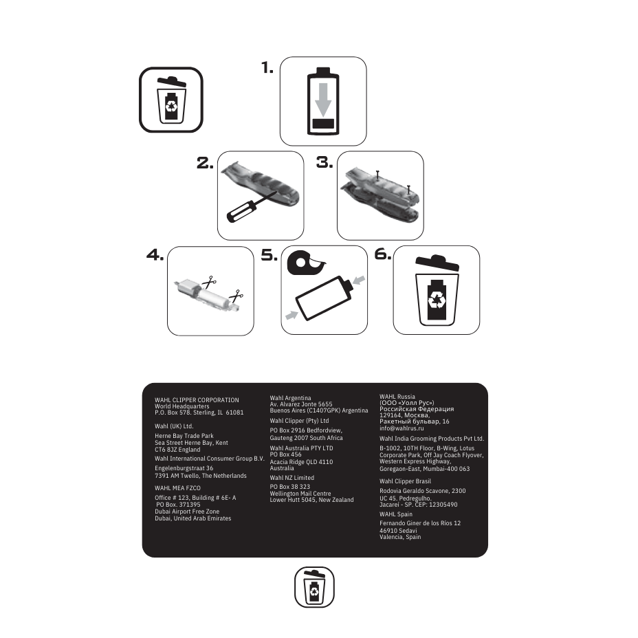 Wahl - Groomsman - Cord / Cordless Trimmer