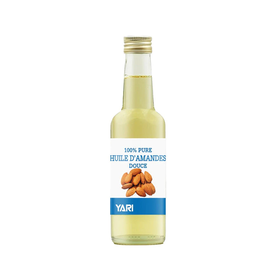 YARI – ACEITE DE AMANDES DOUCE 100% PURO – 250 ML - Cosmetics Afro Latino