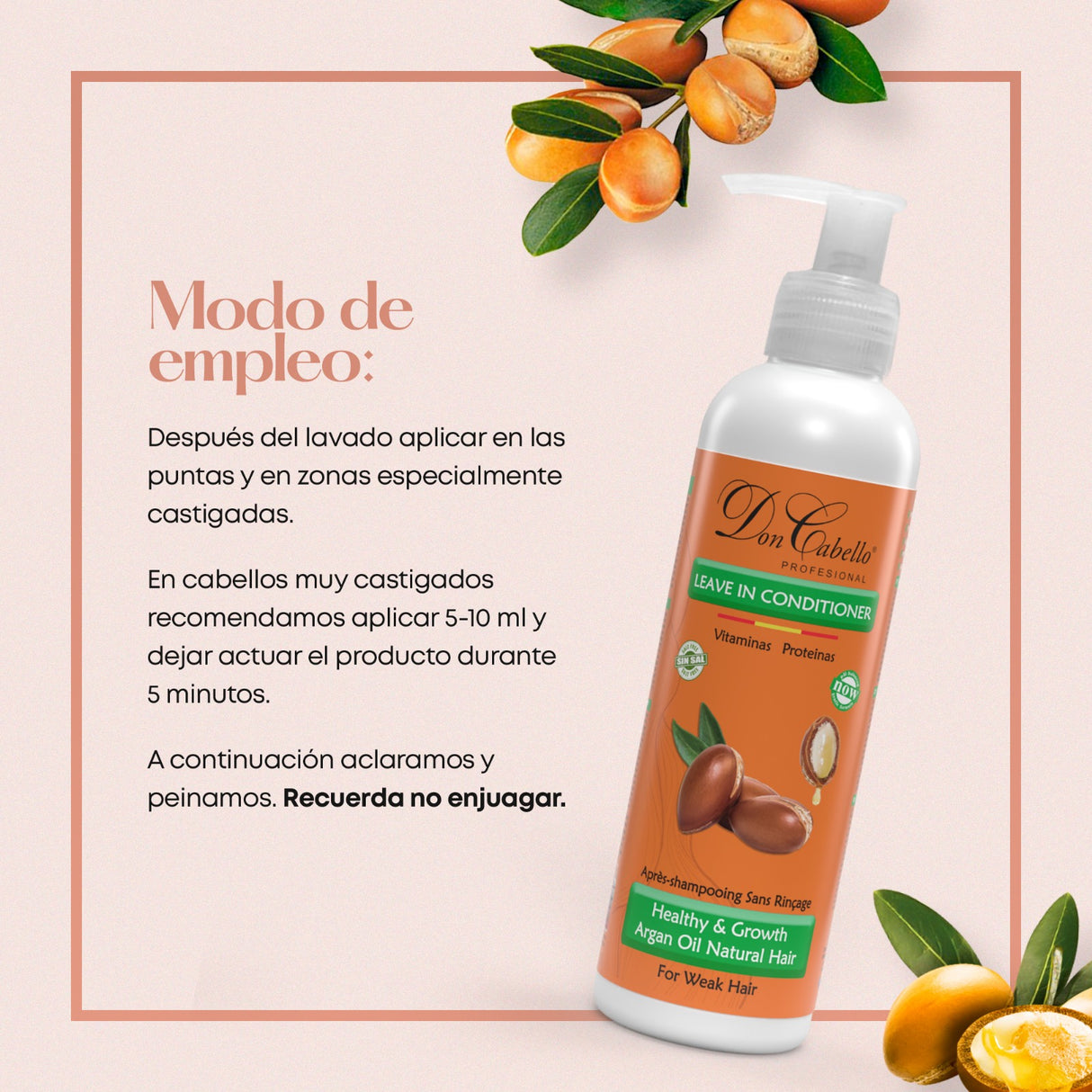 Don Cabello - Leave-In Conditioner - 250 Ml