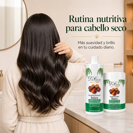 Pack Nutrición Batana – Cabello Seco (Champú + Mascarilla) Don Cabello