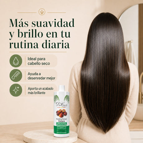 Don Cabello Champú Nutritivo con Aceite de Batana 1000 ml Sin Siliconas