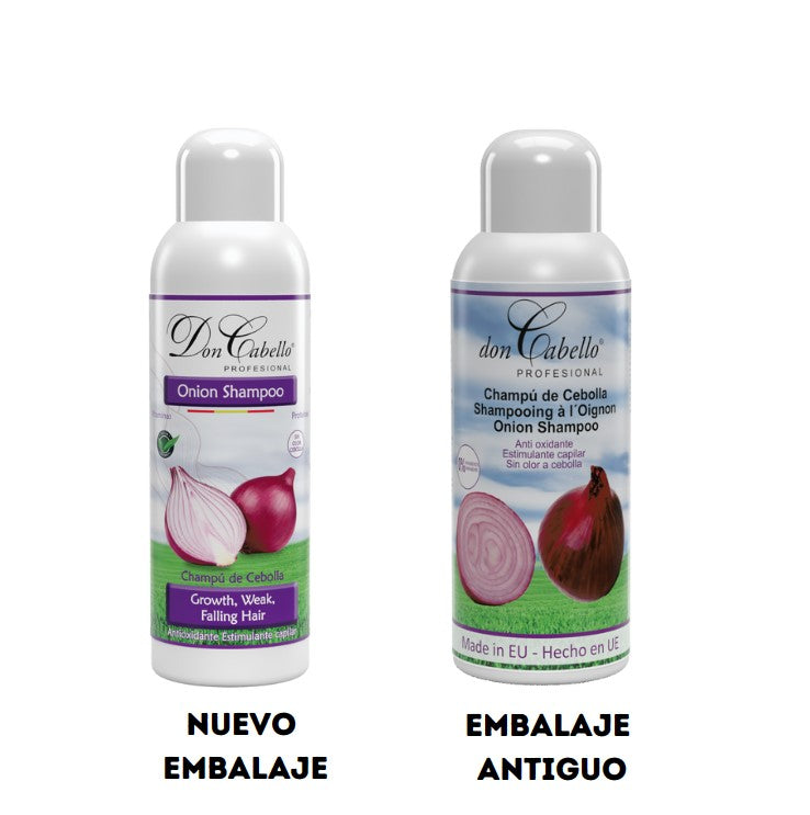 Don Cabello Natural Shampoo With Red Onion Extract 