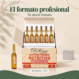 Don Cabello Ampollas Reestructurador Nutritivo con Aminoácidos 36 x 15 ml