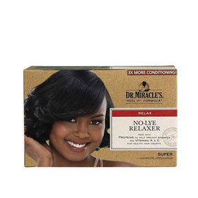 Dr Miracles - Kit No - Lye Relaxer - Super - (1 Aplicación)