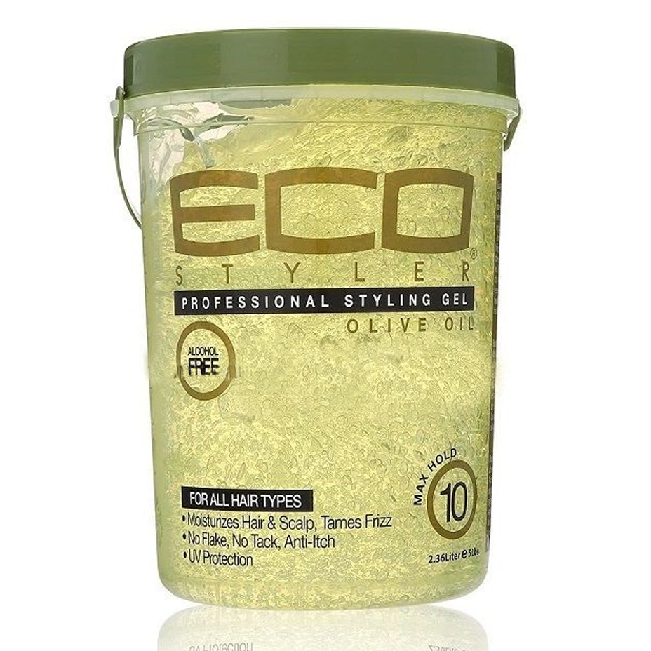 Eco Styler - Styling Gel Olive Oil 2.3 Liter - Maximum Hold Gel with Olive Oil