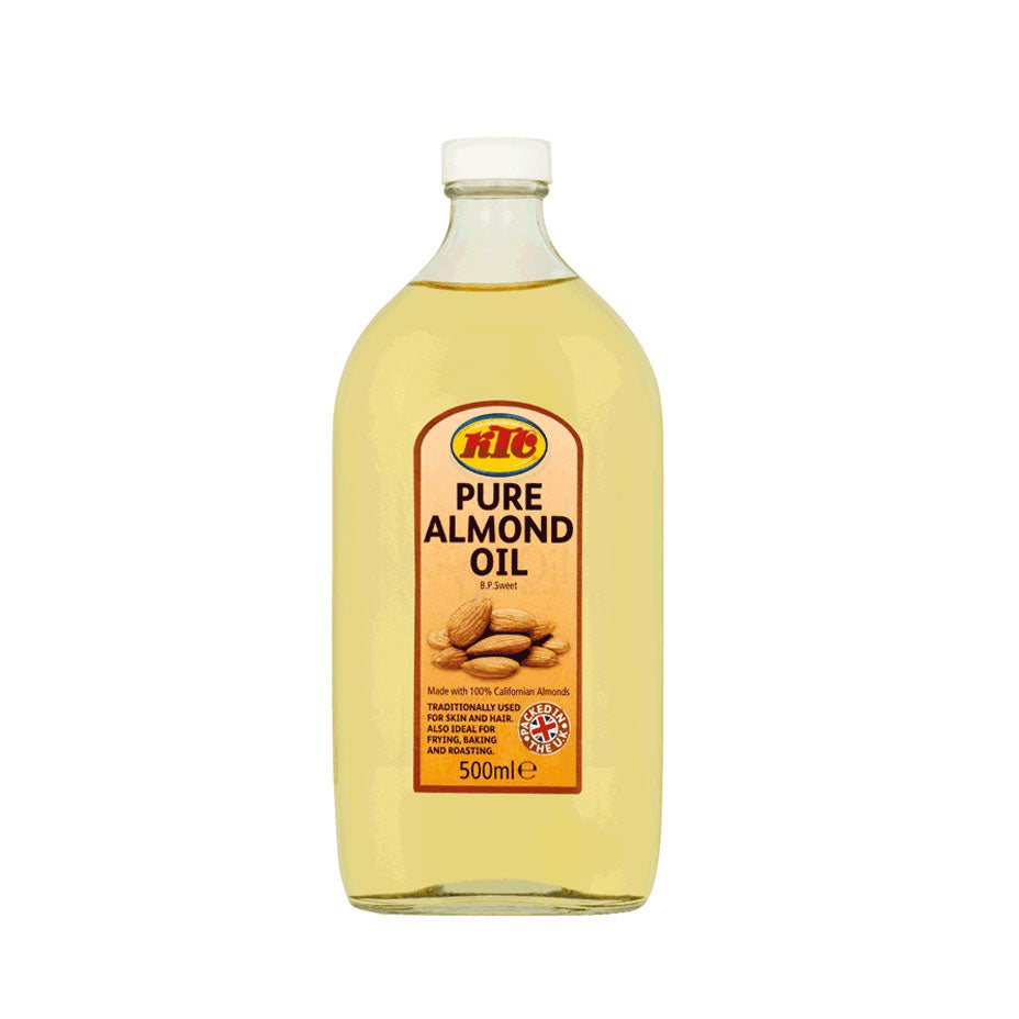 kTc - PURE ALMOND - OIL - 500ml - Cosmetics Afro Latino