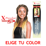 Pre Peigne - Synthetic Braids - X-pression 2x Pre-stretched