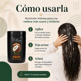 Don Cabello Mascarilla Capilar Nutritiva con Aceite de Coco 1000 ml