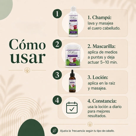 Pack Anticaida Intensivo Cebolla Roja Don Cabello