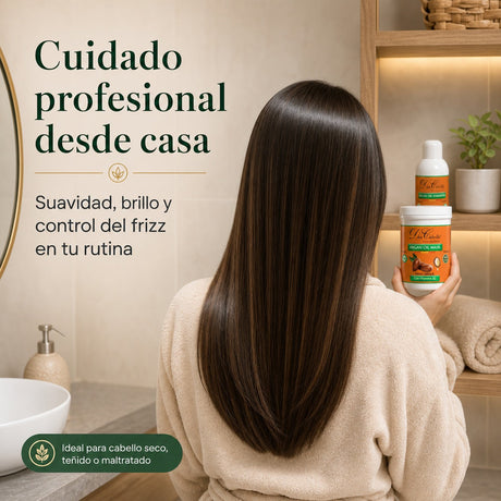 Pack Reparación e Hidratación Argán – Cabello Seco (Champú + Mascarilla) Don Cabello