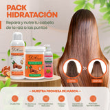 Pack Hidratación Intensa Con Keratina Y Aceite De Argán - Don Cabello