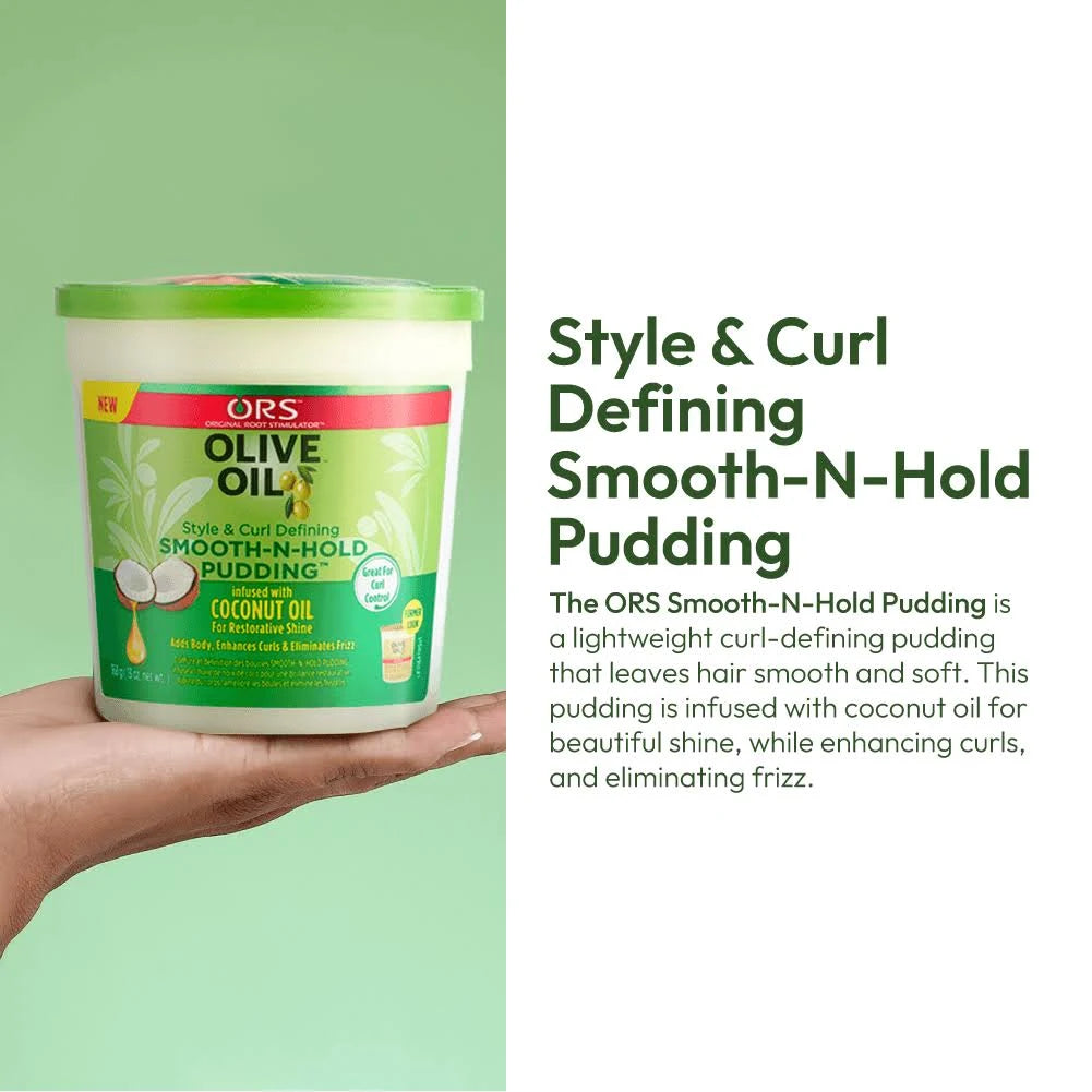 Ors Olive Oil Smooth-n-hold Pudding 368ml