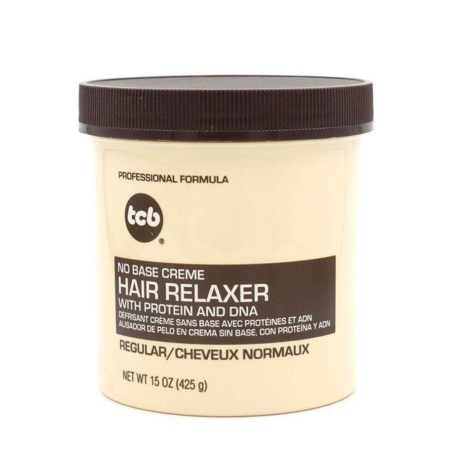 tcb - No Base Cream - Hair Relaxer - REGULER - 425gm - 15oz - Cosmetics Afro Latino