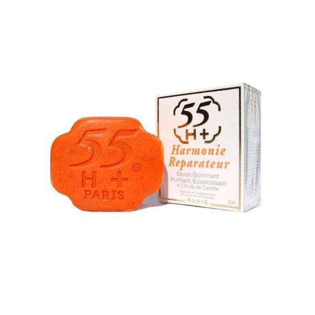 55H+ PARIS ULTRA HARMONIE REPARATEUR- EXFOLIATING, PURIFYING TONING SOAP- 200 G - Cosmetics Afro Latino