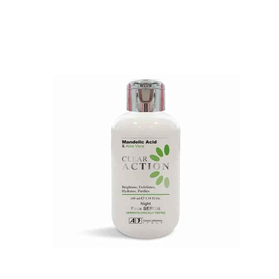 A3 Clear Action - Face Serum With Mandelic Acid & Aloe Vera- 100ml