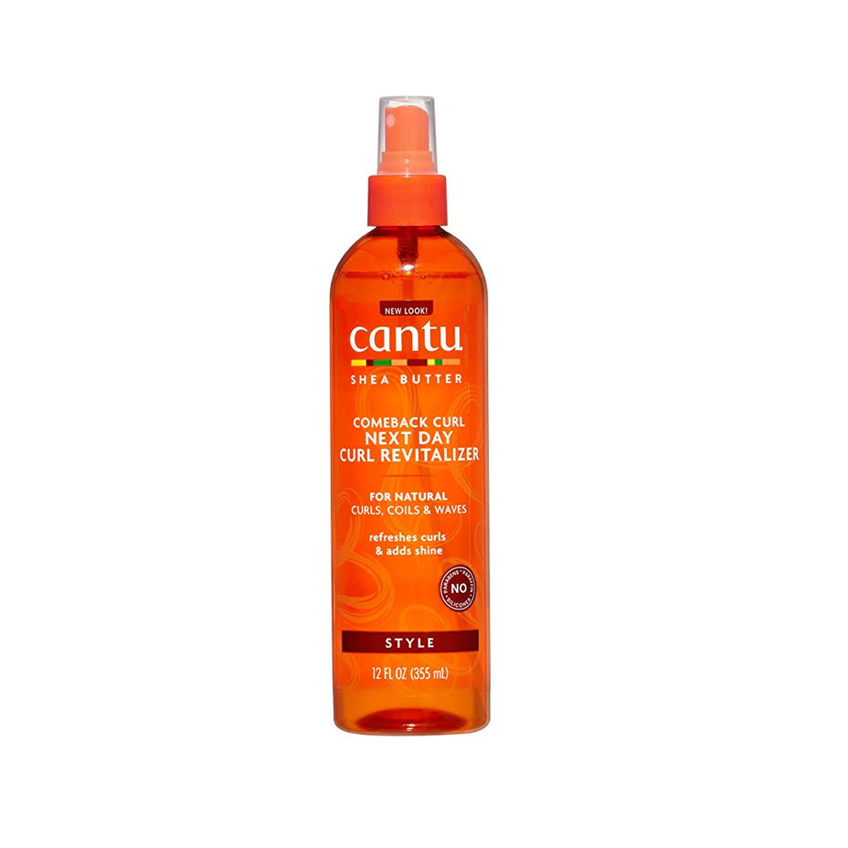 CANTU -  SHEA BUTTER FOR NATURAL HAIR -  COMEBACK CURL NEXT DAY CURL REVITALIZER 355ML - Cosmetics Afro Latino