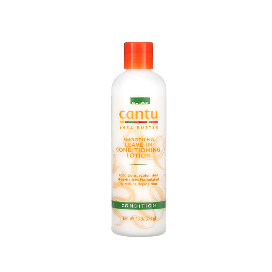 CANTU - SHEA BUTTER SMOOTHING LEAVE-IN CONDITIONING LOTION 284G - Cosmetics Afro Latino