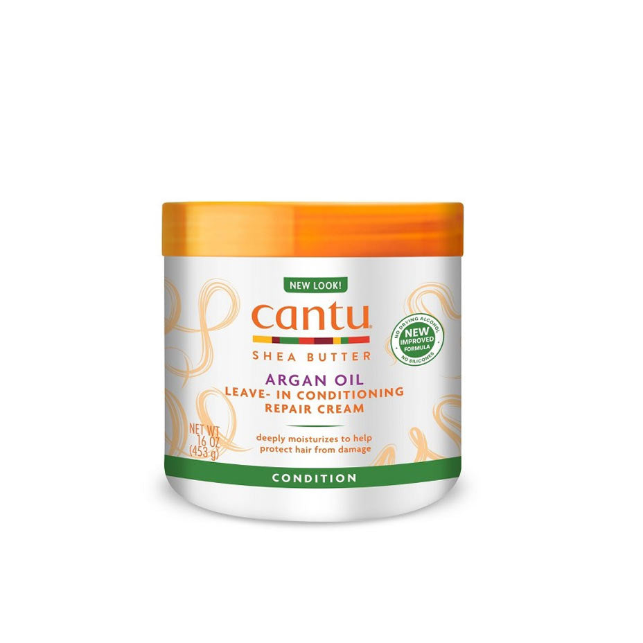 CANTU- ARGAN OIL- LEAVE IN CONDITIONING - 453G - Cosmetics Afro Latino