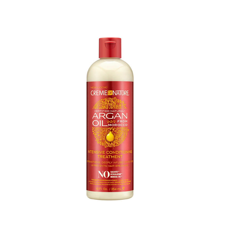 CREME OF NATURE WITH ARGAN OIL FRM MOROCCO -  INTENSIVE CONDITIONING TREATMENT- 354 ML - Cosmetics Afro Latino