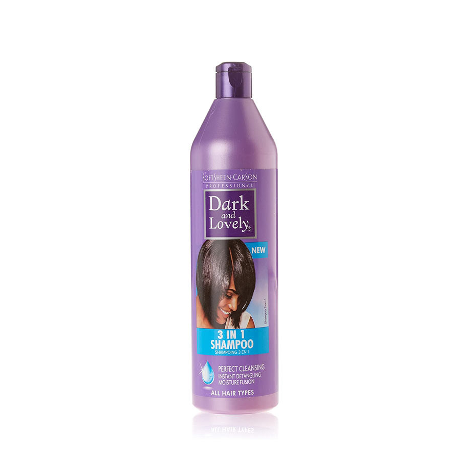 DARK AND LOVELY- 3 IN 1 SHAMPOO- 500ML - Cosmetics Afro Latino